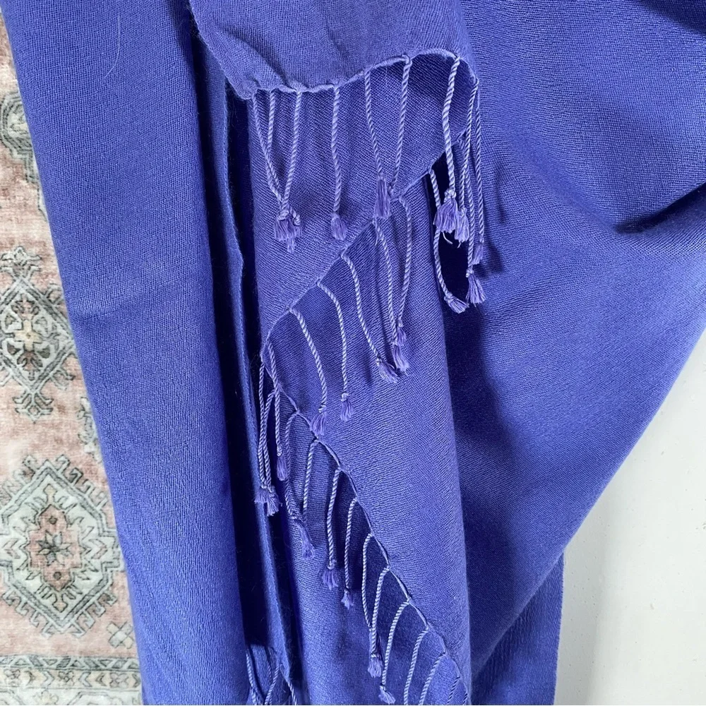 Large Lavender Pashmina Scarf Wrap